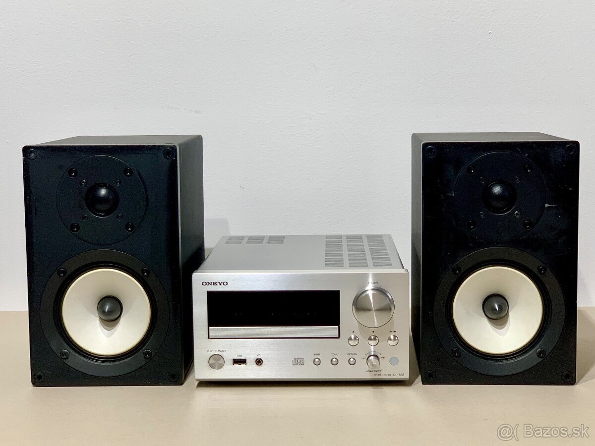 ONKYO CR-555 + ONKYO D-055 …. Mikro systém