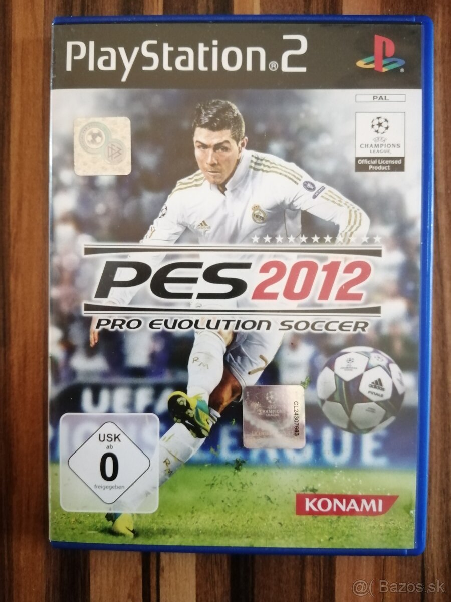 Hra na PS2 PES 2012