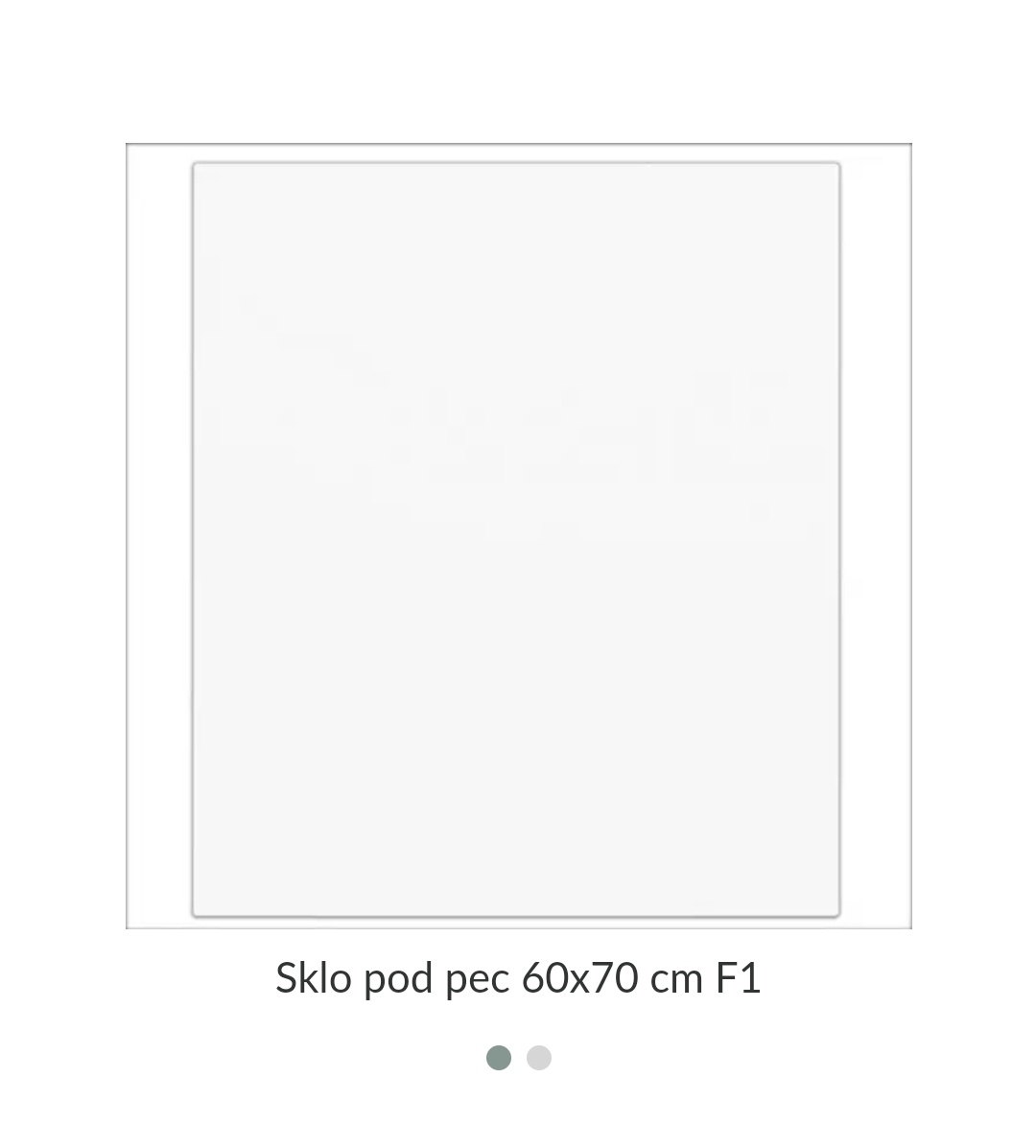 Sklo pod krb 60x70cm