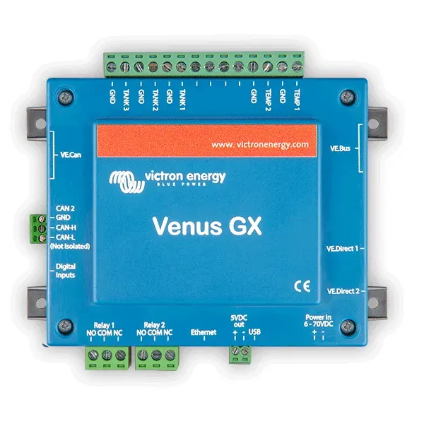 Ovládací panel na fotovoltiku - Victron Energy Venus GX