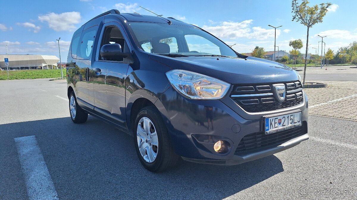 DACIA DOKKER 1.6 - NÁJAZD LEN 180 000KM - 2018 - 5990.-EUR