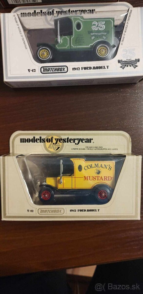 Matchbox modely