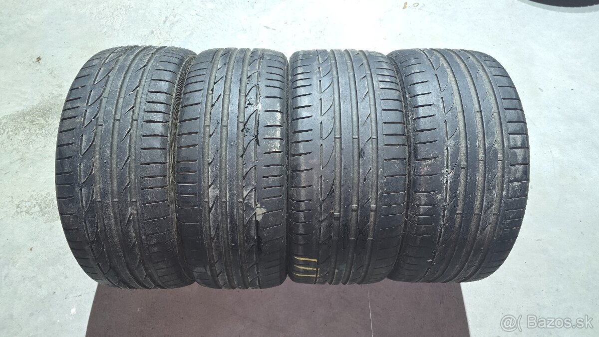 Bridgestone Letné 225/40 r18 + 245/35 r18 dvojrozmer Runflat