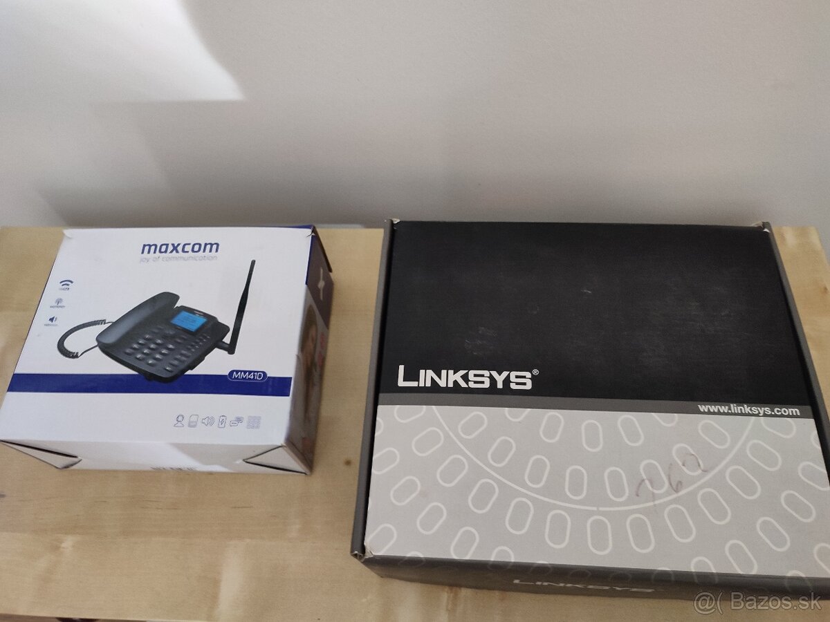 Telefón business stolový Linksys spa 922