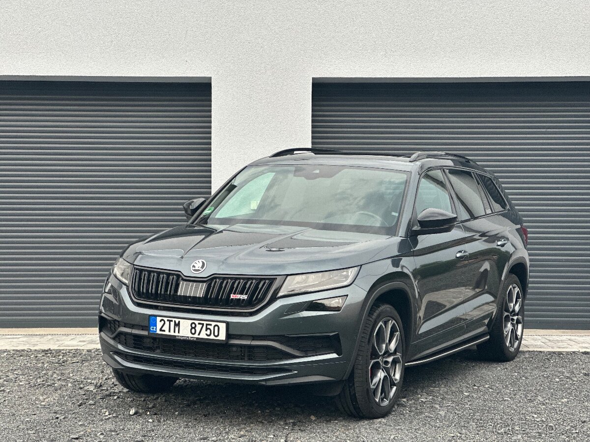 ŠKODA KODIAQ RS 4x4 2.0 TDI 176 KW DSG TAŽNÉ WEBASTO m2021