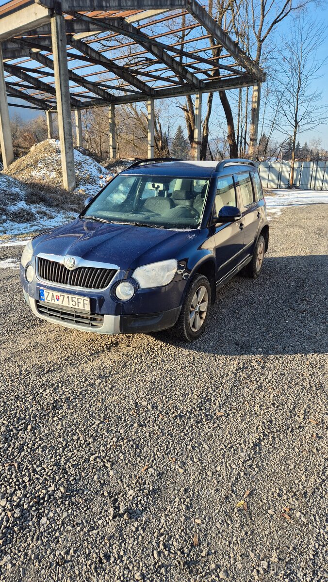 Predam Škoda Yeti 2.0tdi 4x4