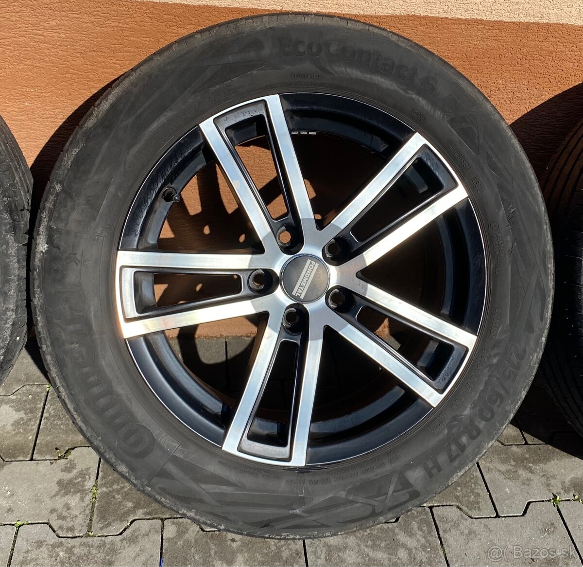 5x114,3 R17 Fondmetal + 215/60 R17 Continental 2022