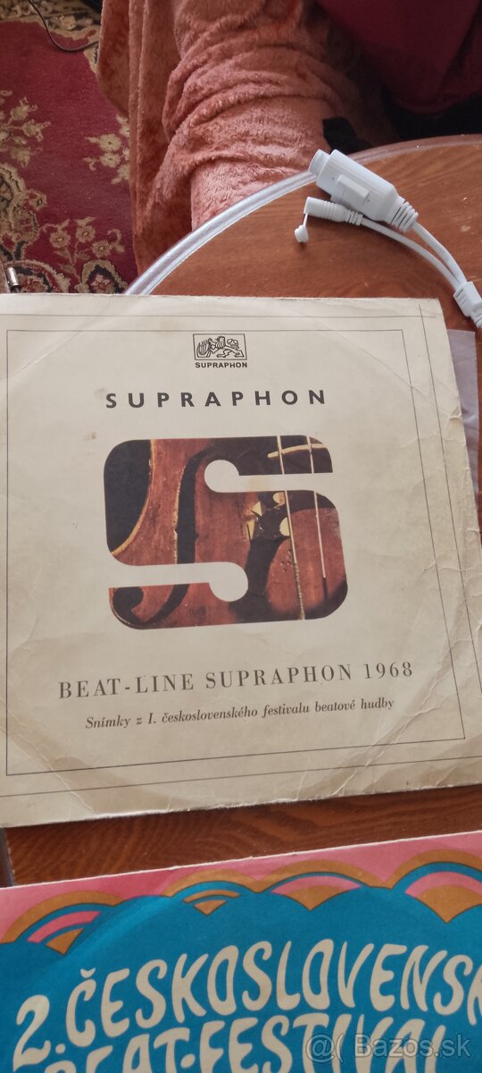 LP BEAT-LINE SUPRAFON 1968 Československý festival