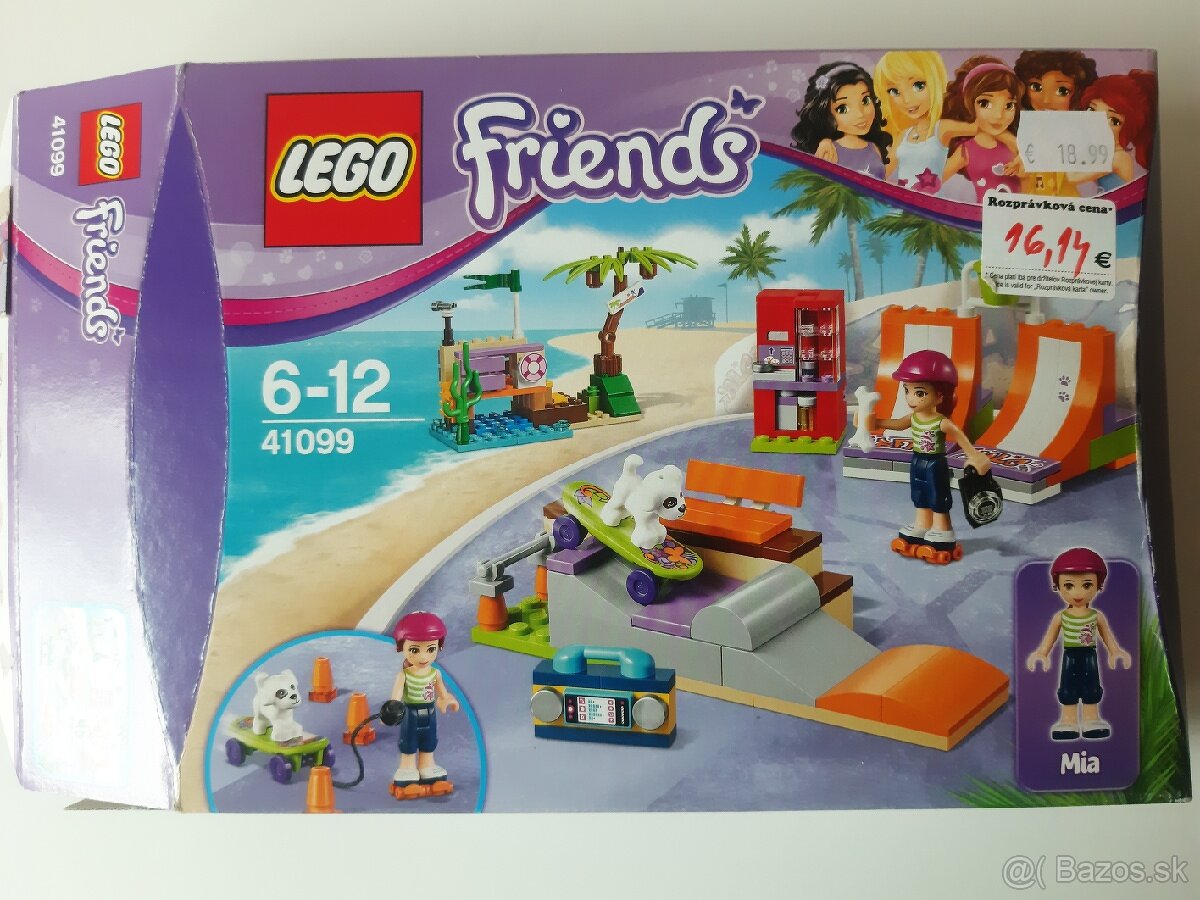 Lego friends 41099 Skatepark v mestečku Heartlake