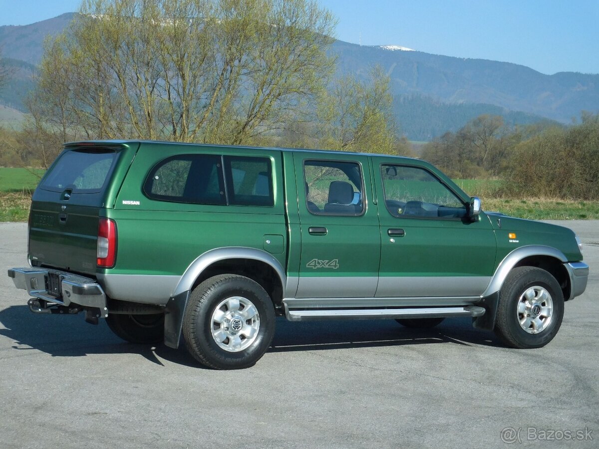 Nissan Navara 2,5 TDi 76kw 96657km 1.majiteľ,orig.lak