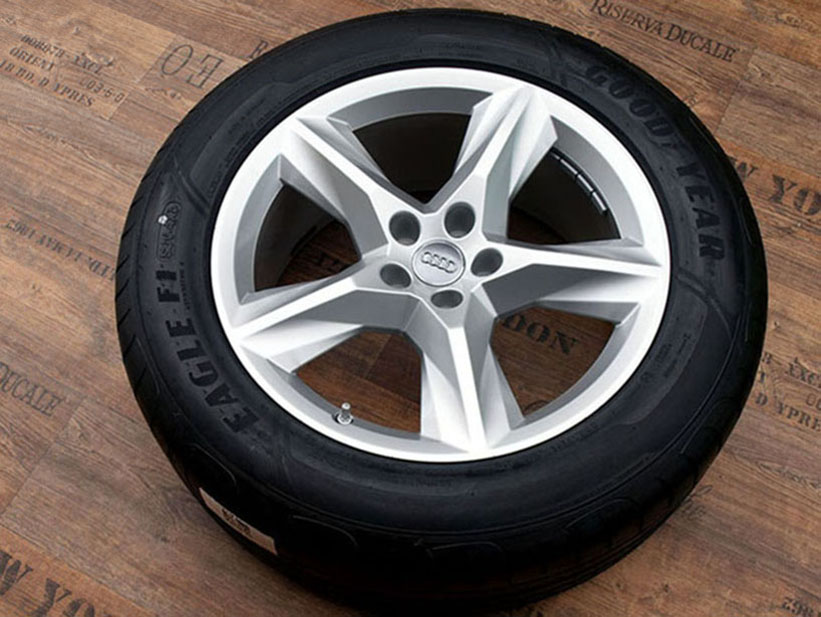 19" Alu kola = 5x112 = AUDI Q7 4M = TÉMĚŘ NOVÉ LETNÍ + ČIDLA