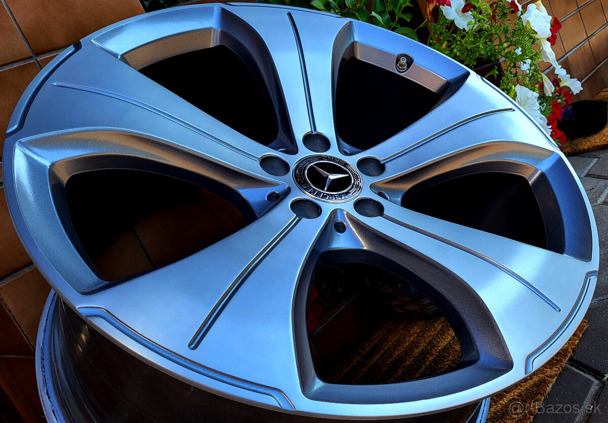 4x R21 5x112, bicolor, senzory, orig. Mercedes GLS...