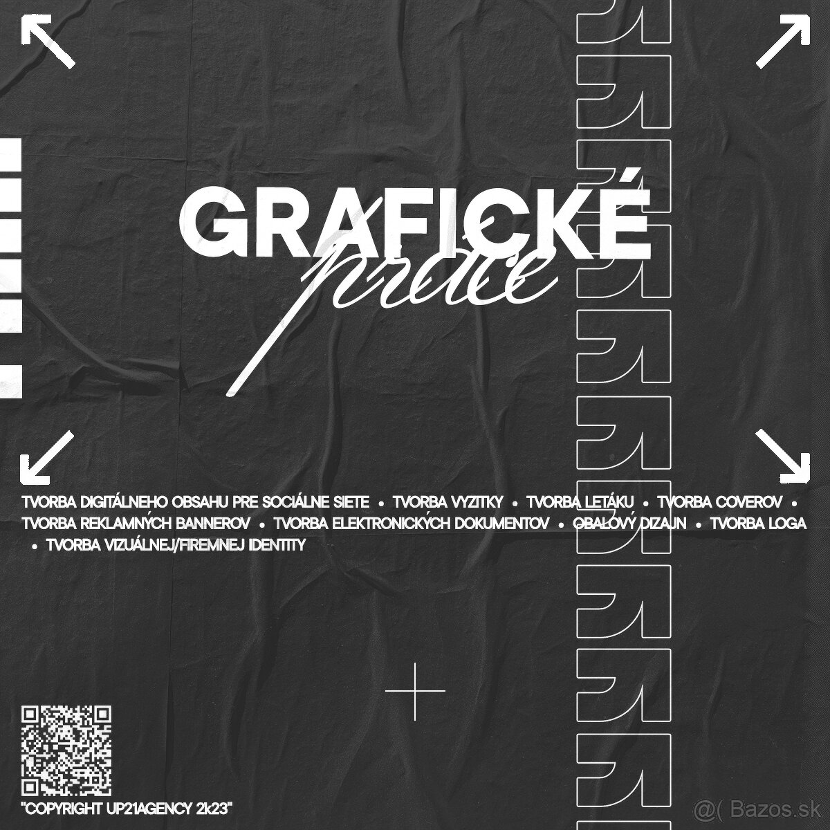 GRAFICKÉ PRÁCE, TVORBA OBSAHU, TVORBA WEBU A FOTOGRAFIA