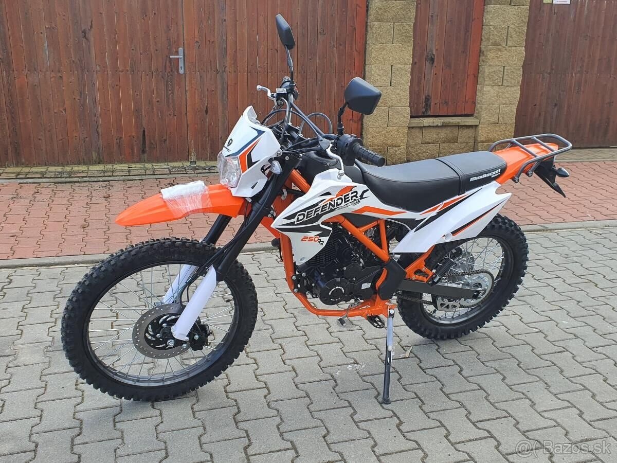 Pitbike Mikilon Defender 250RR kola 21/18 oranžová