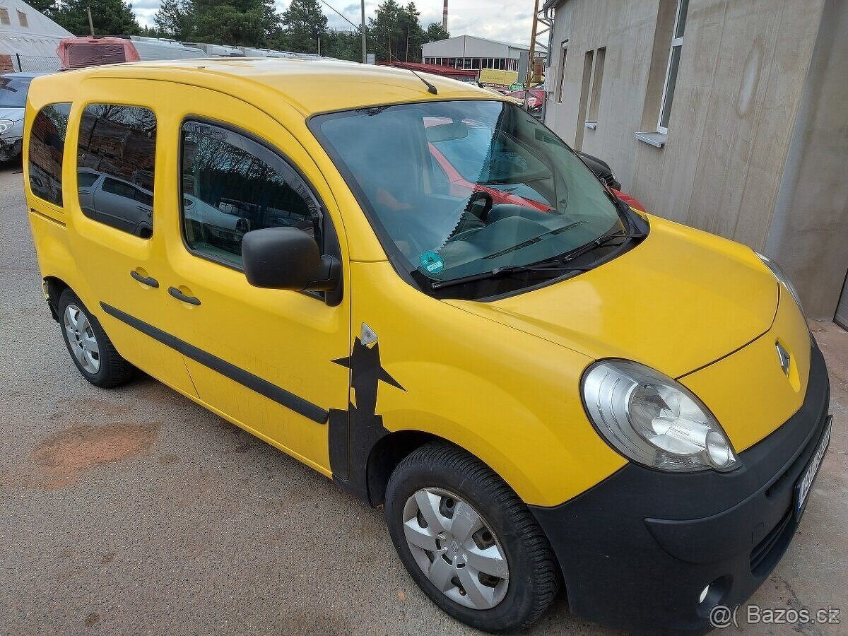 Renault Kangoo 1.6i,78kw,2010,klimatizace