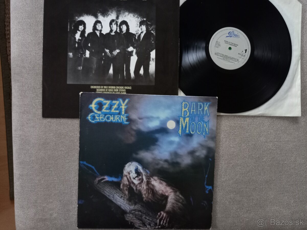 Ozzy OSBOURNE „Bark at The Moon“ /Epic 1983/ +orig. vnut. ob