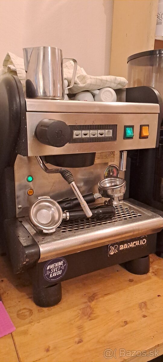 Kávovar Rancilio S27 a profi mlynček