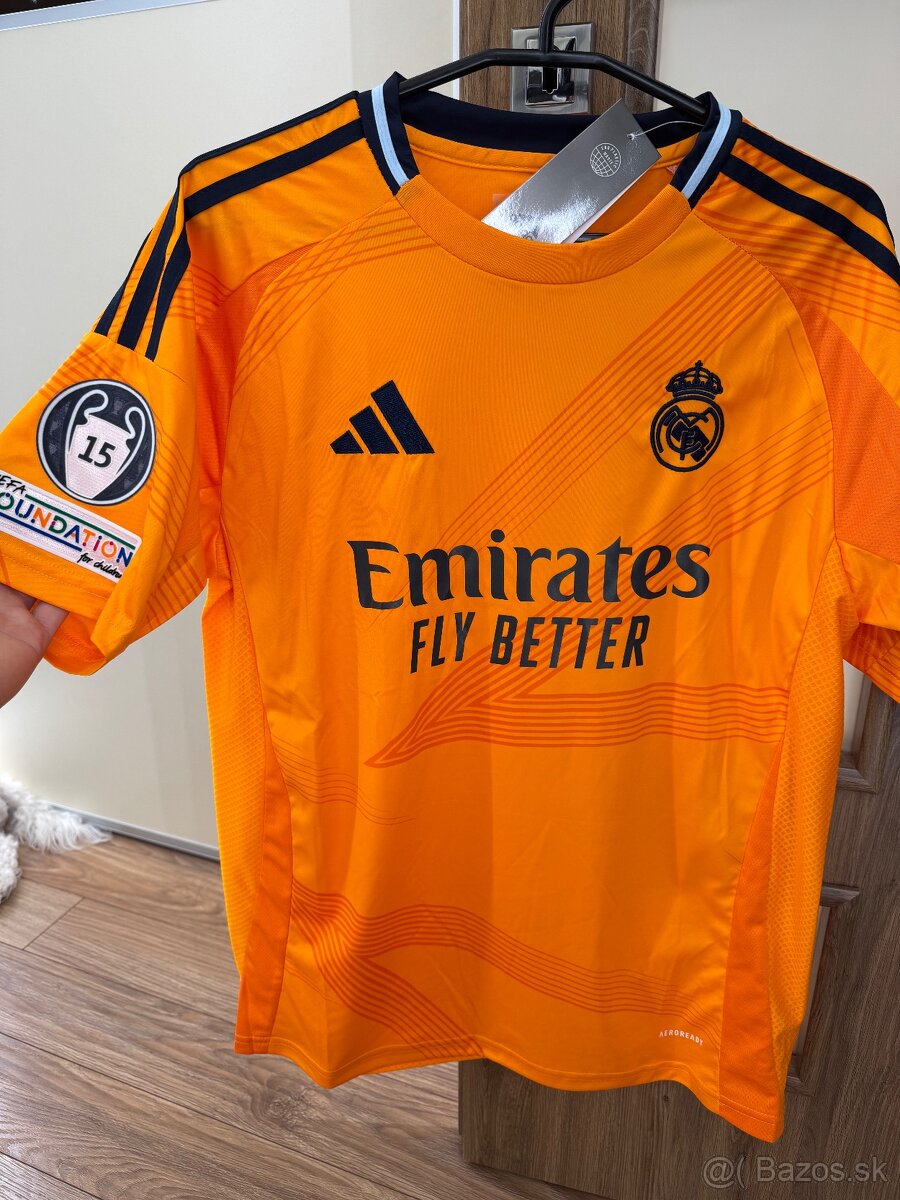 Real madrid dres 2024/25 oranzova