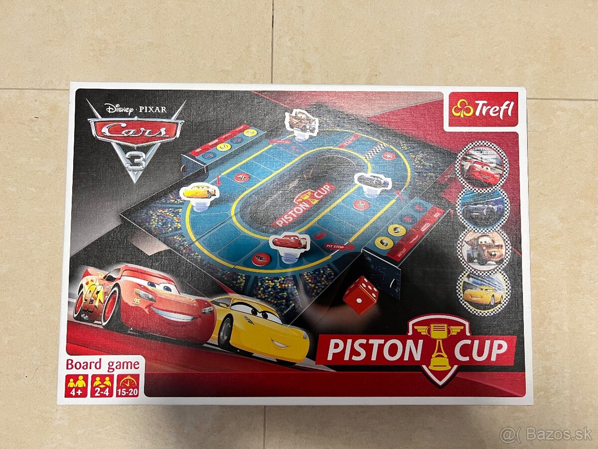 Spoločenska hra Piston cup