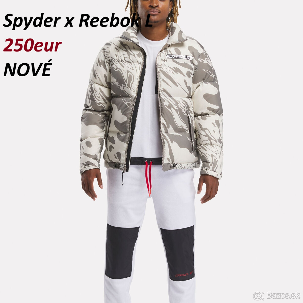 Zimná bunda Spyder x Reebok, Jordan - poštovné je v cene