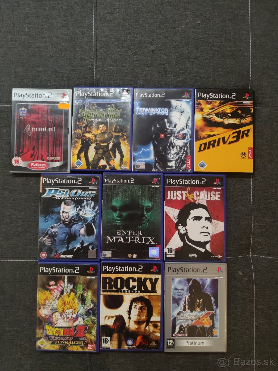 Hry Playstation 2 / PS2 akčné/bojove