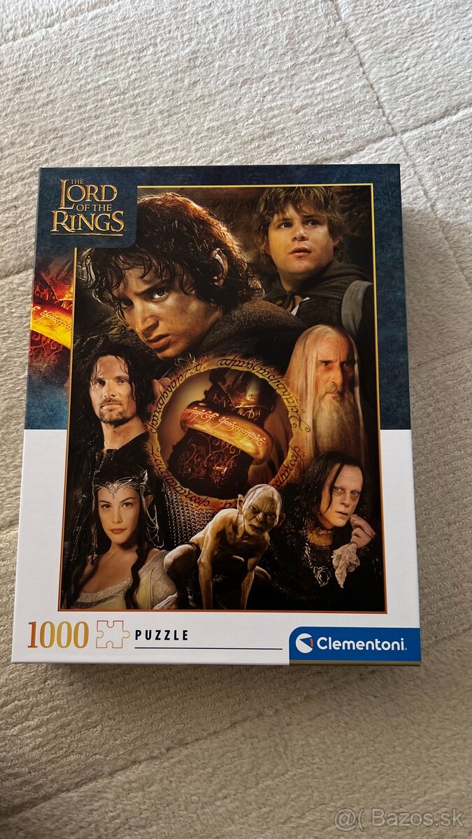 Puzzle 1000 - Pán prsteňov