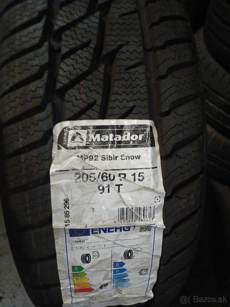 Nová pneumatika Matador MP92 205/60R15 91T