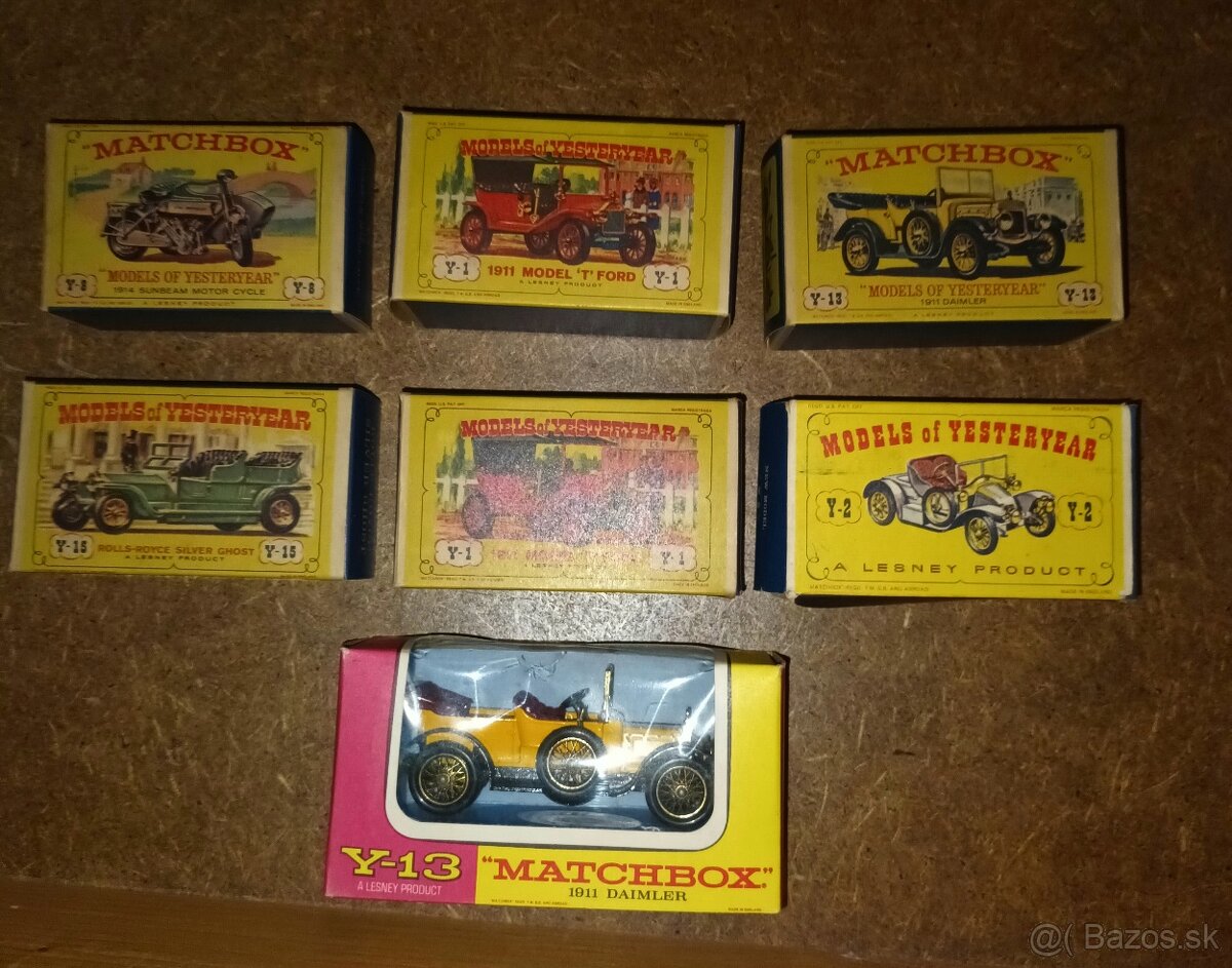 Matchbox models of yesterday 1960-1965