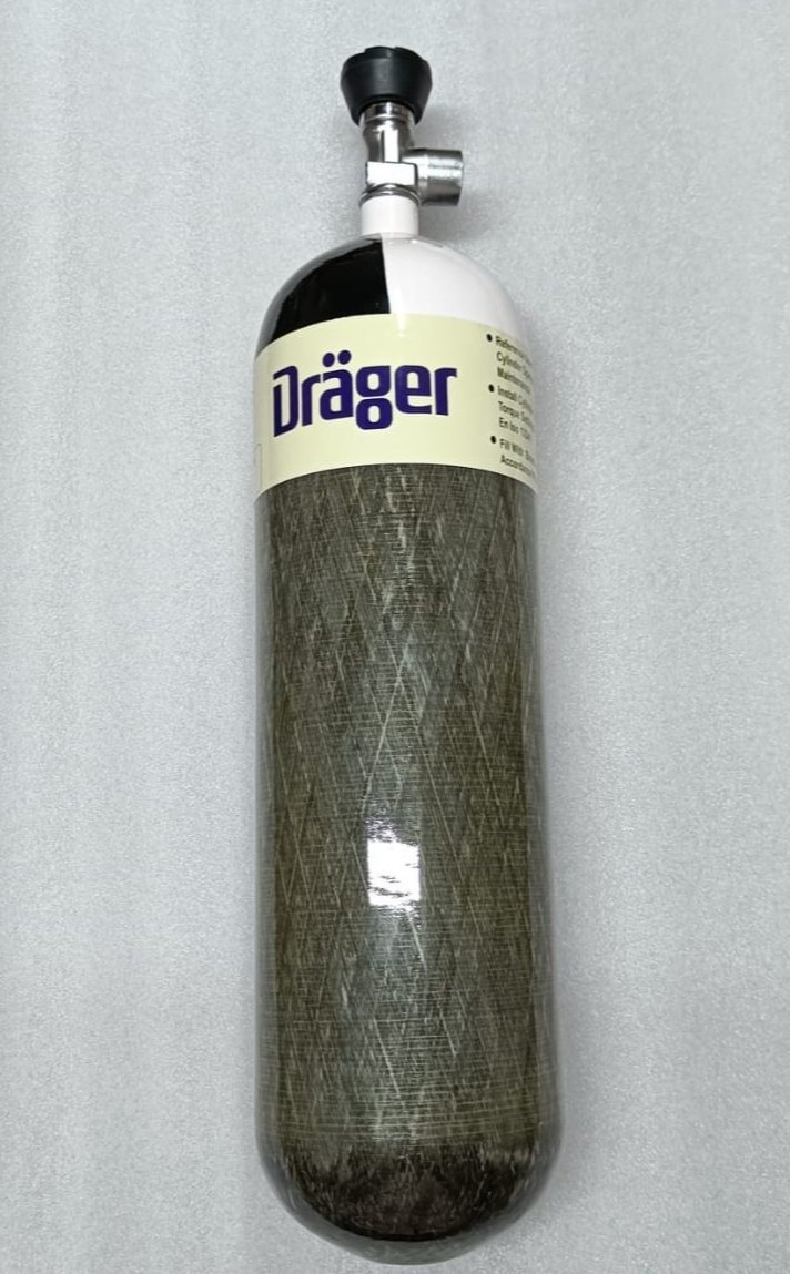 Kompozitna flasa Dräger 6,8l 300BAR