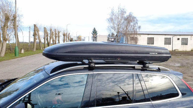 Stresny box Thule Porsche