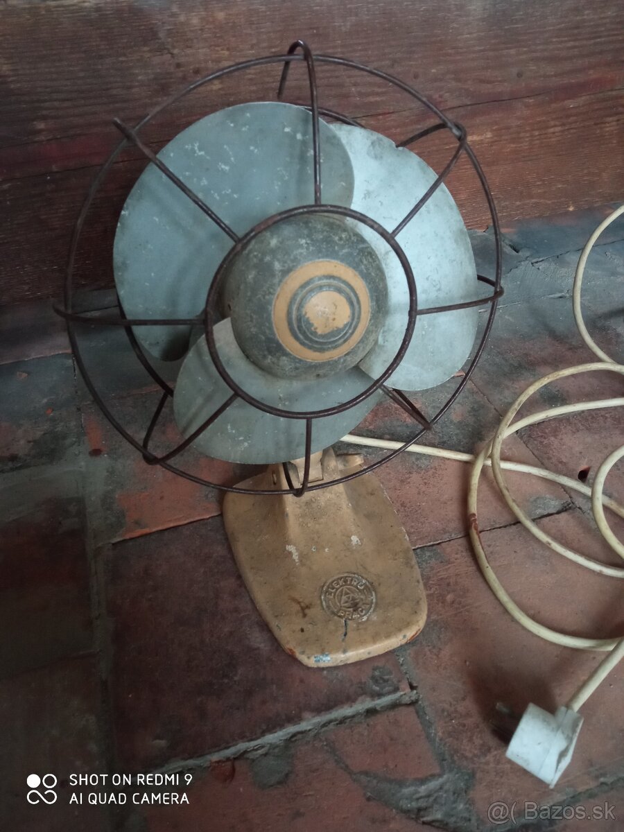 ventilátor retro