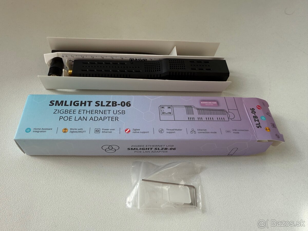 SMLIGHT SLZB-06 Zigbee koordinátor - nový