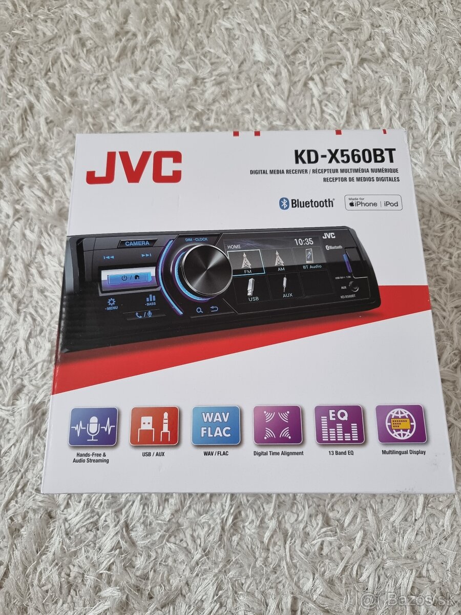 Autorádio JVC KD-X560BT