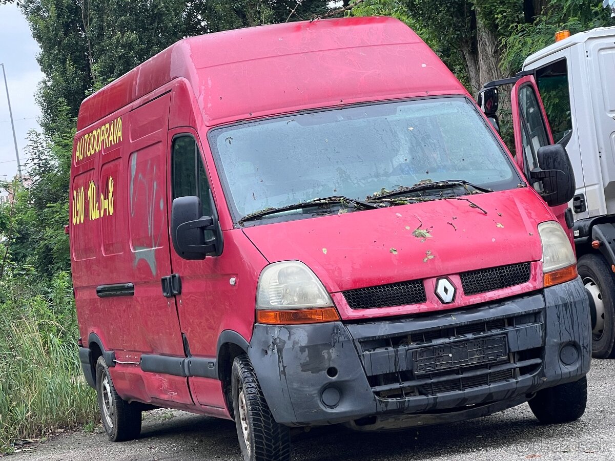 Predám Renault Master plne funkčne bez spz a to