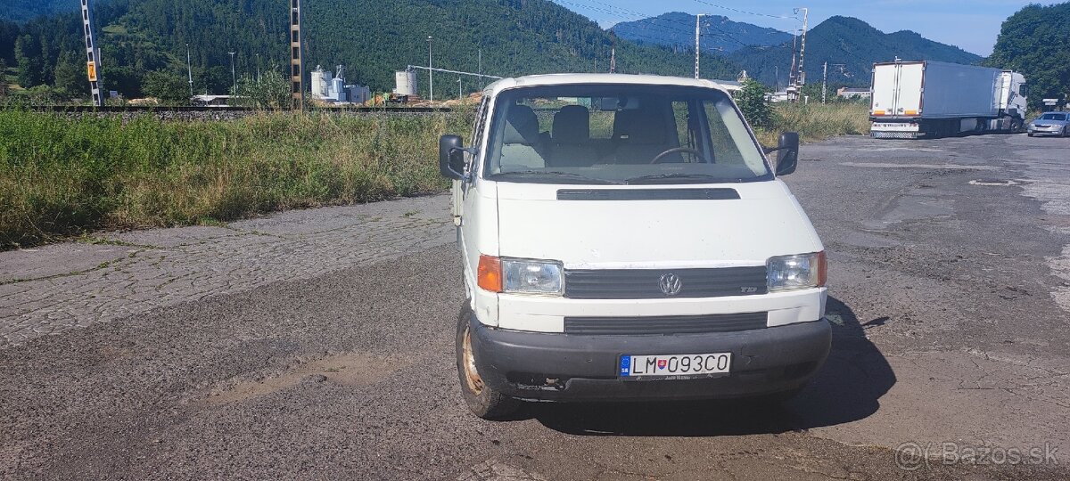 Vw Transporter T4 valník 2.5 TDI 6 miestny