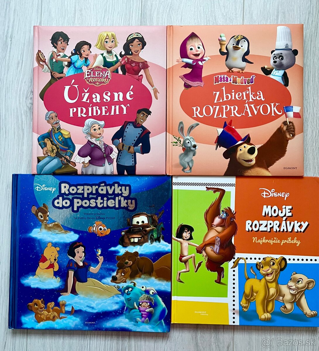 Disney knižky 4x