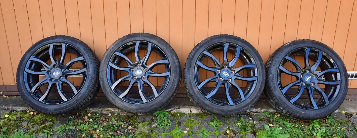 alu R18 5x114.3 orig. Kia, zimné 225/45, Stinger, Soul, Niro