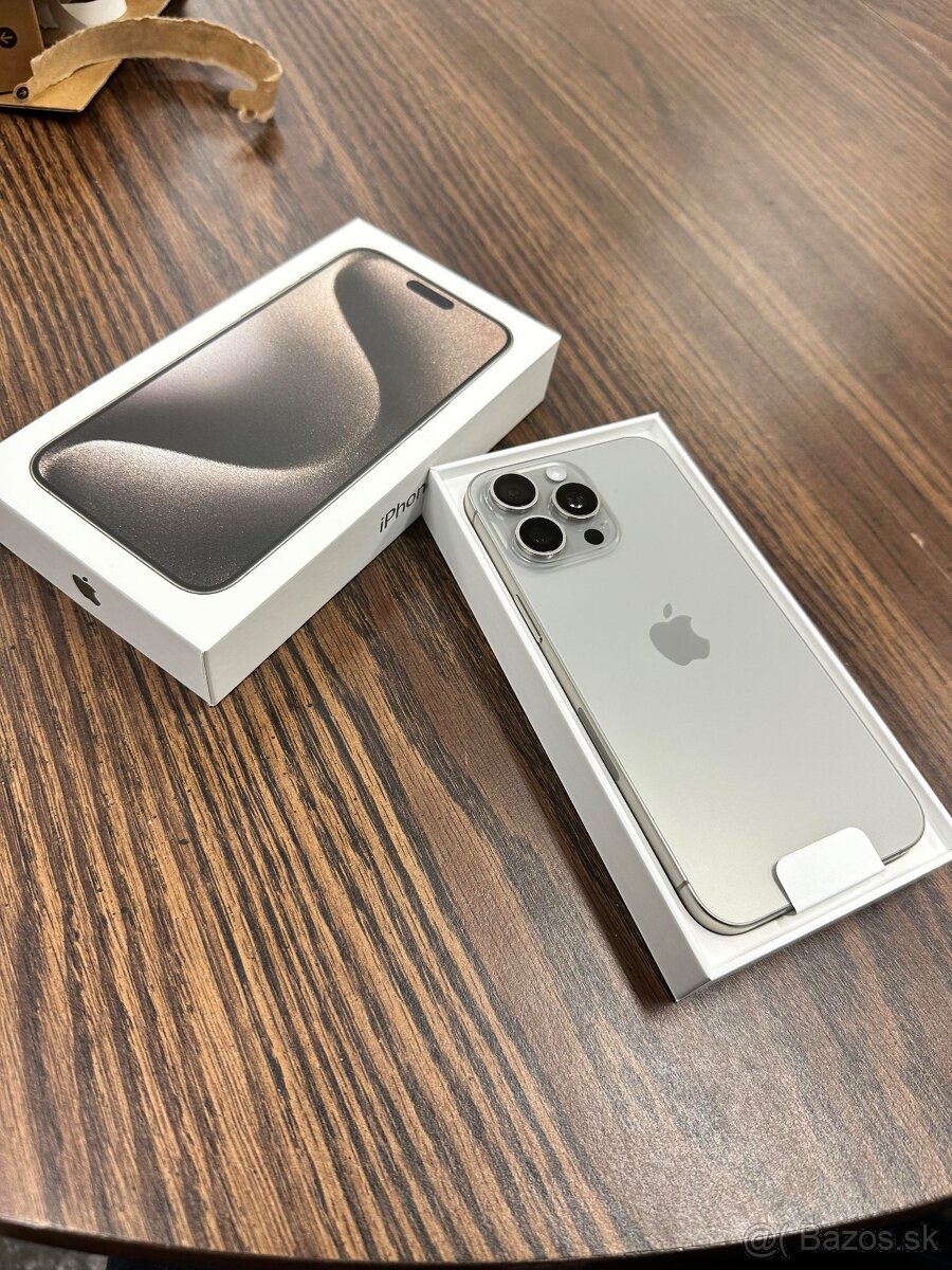 iPhone 15 Pro 128GB Natural Titanium