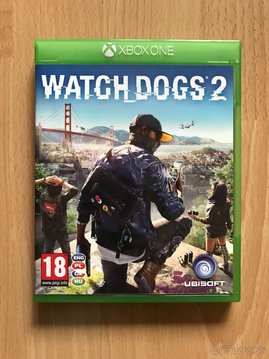 Watch dogs 2 na Xbox ONE a Xbox Series X