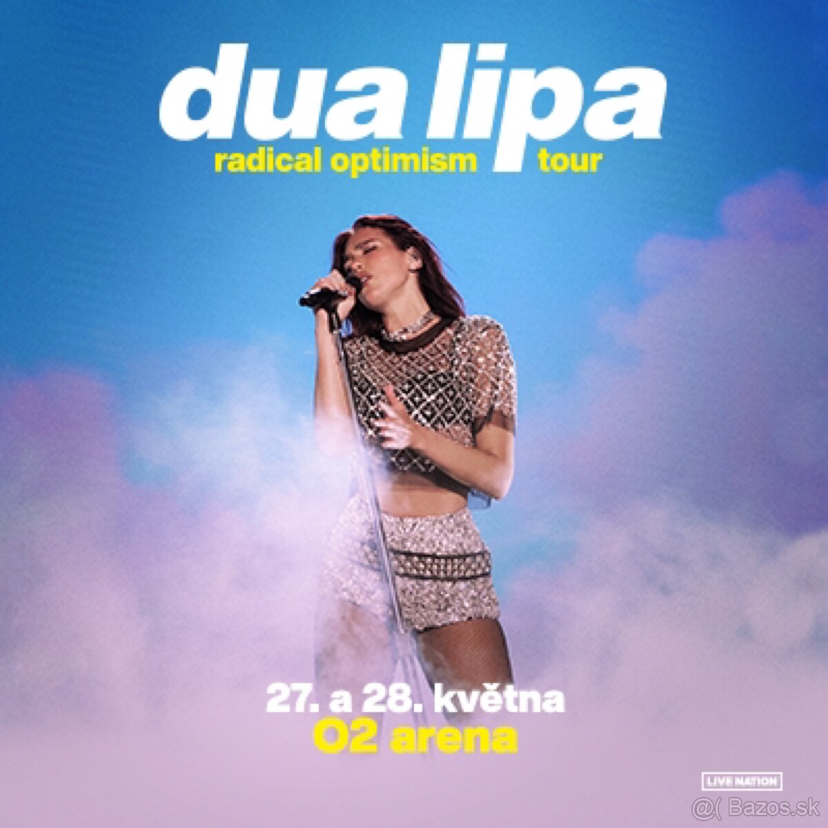 Dua Lipa - Praha 28.5. 2x sedenie