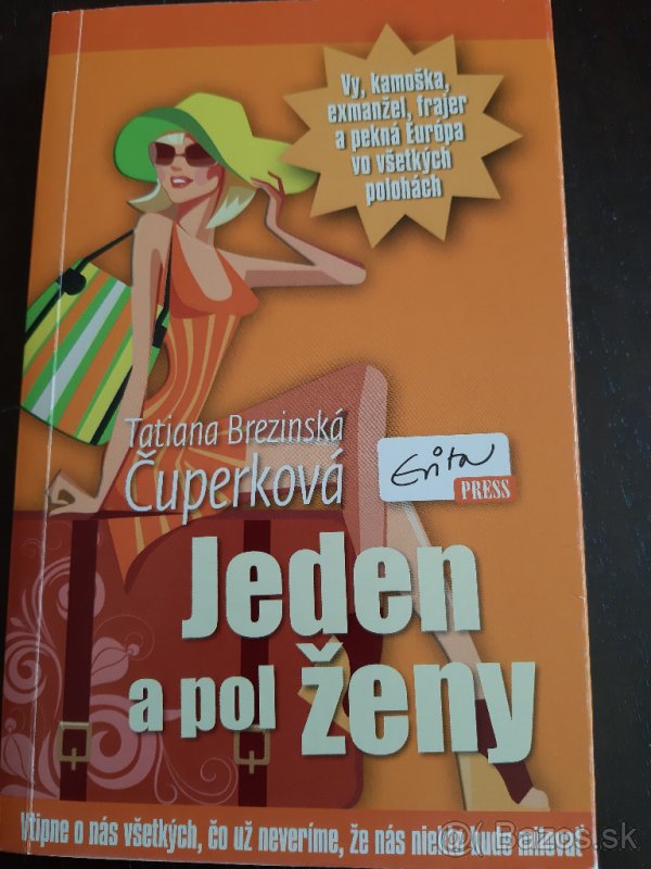 Tatiana Brezinská Čuperková:  Jeden a pol ženy    7 eur