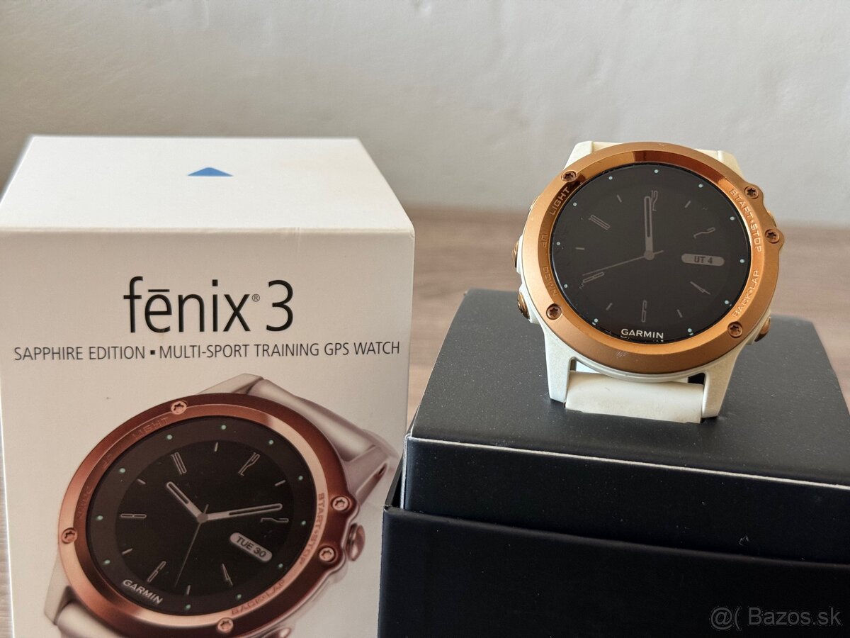 Garmin Fenix 3 Rose Gold Sapphire Edition