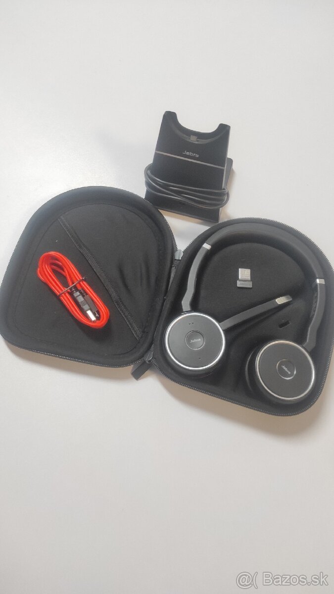 Jabra Evole 75 MS so stojanom