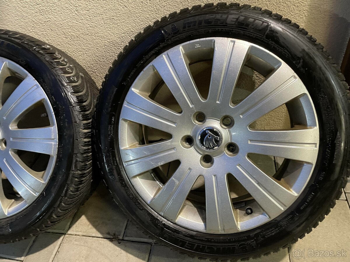 Skoda ORIGINAL ALU Flash R17 5x112 6jx17 ET 45