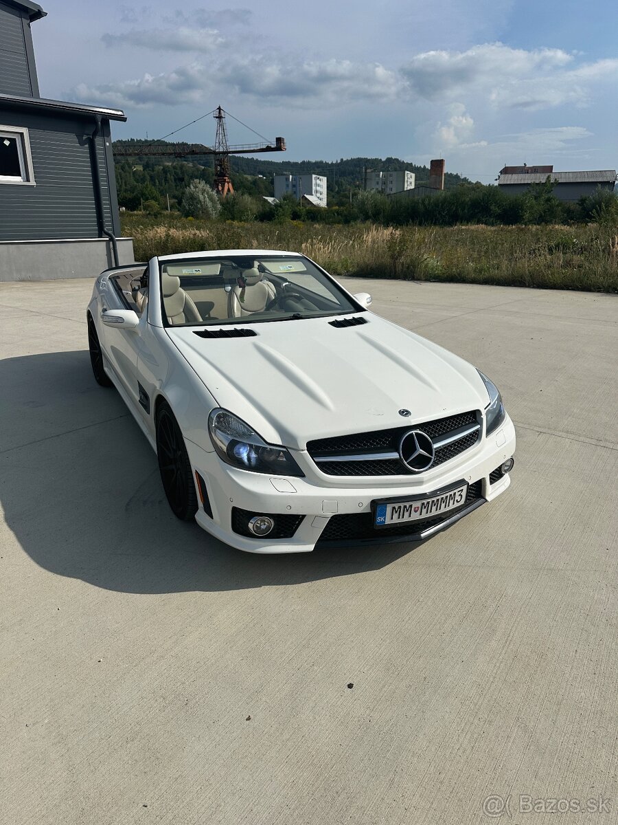 Mercedes SL AMG63 packet