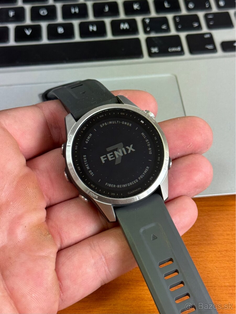 Garmin Fenix 7s Silver