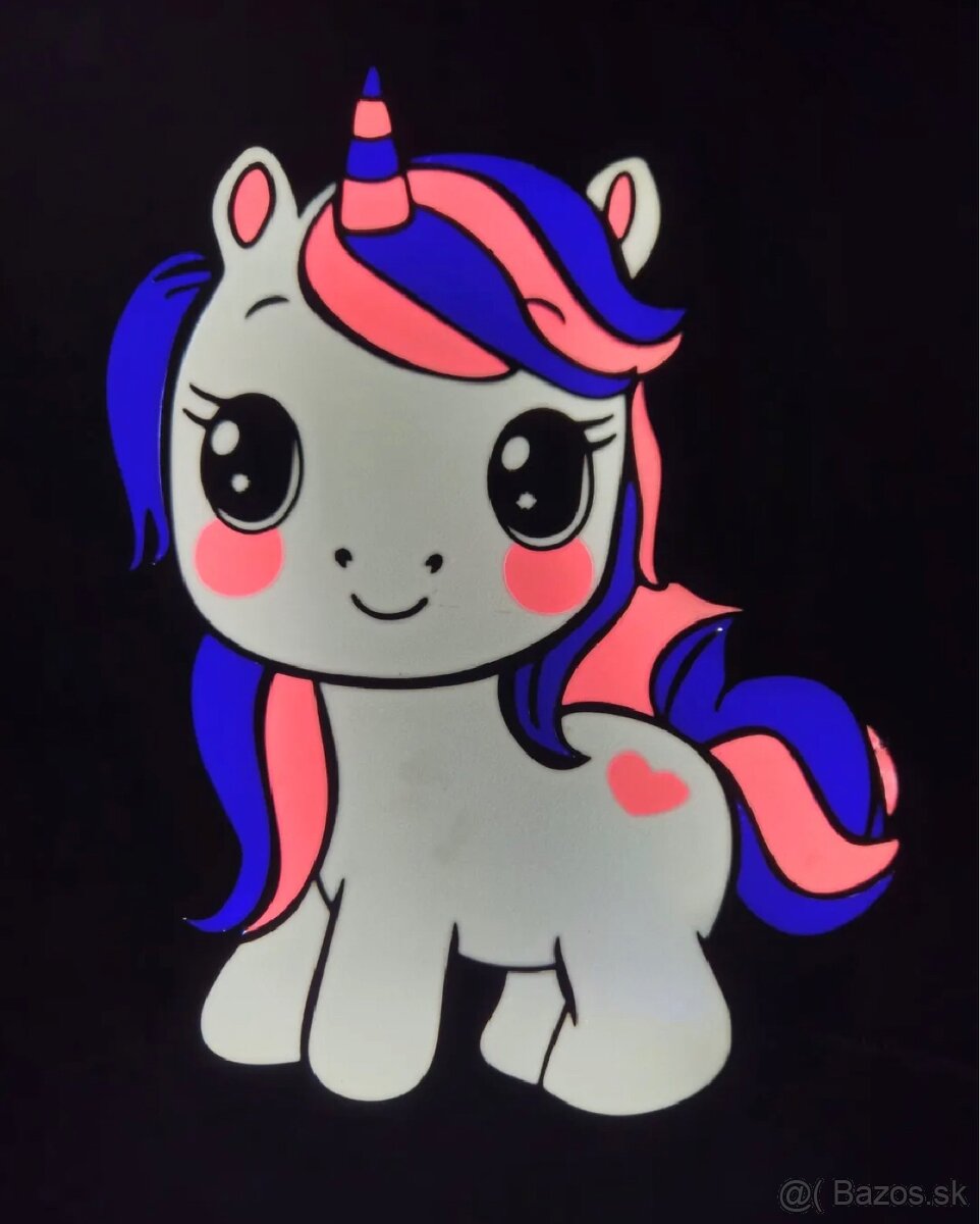 Lightbox Unicorn (Podsvietený obrázok)