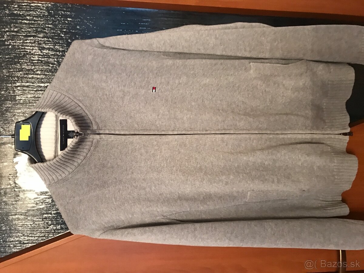 TOMMY HILFIGER originál pánsky svetrik L/XL limitka