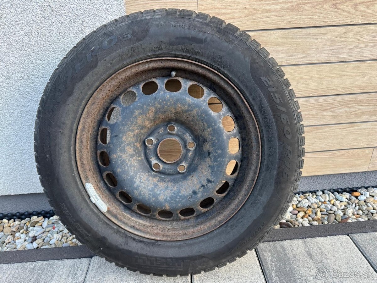 215/60 R16 zimny set Skoda