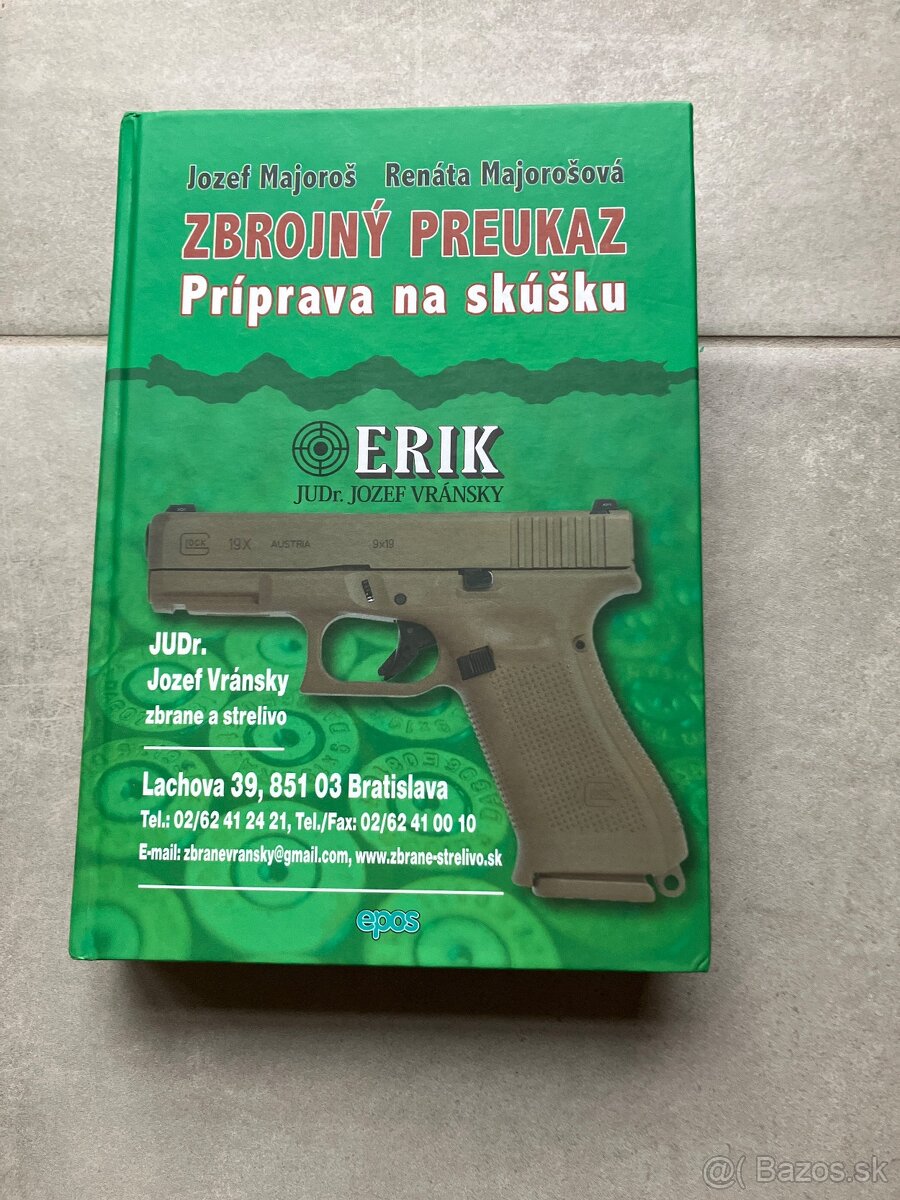 Zbrojný preukaz, príprava na skúšku